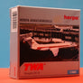 DIE-CAST MODEL — 🇺🇸 TWA (Trans World Airlines) — Douglas DC-9 — Herpa — 1:500 — WITH ORIGINAL BOX —
