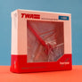 DIE-CAST MODEL — 🇺🇸 TWA (Trans World Airlines) — McDonnell Douglas MD-83 — Herpa — 1:500 — WITH ORIGINAL BOX —