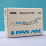 DIE-CAST MODEL —  🇺🇸 Pan Am — Boeing 727-200 — Schabak — 1:600 — WITH ORIGINAL BOX —