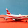 DIE-CAST MODEL —  🇺🇸  TWA Trans World — Boeing 747SP — Herpa Wings Club — 1:500 — WITH ORIGINAL BOX —
