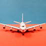 DIE-CAST MODEL —  🇺🇸  TWA Trans World — Boeing 747SP — Herpa Wings Club — 1:500 — WITH ORIGINAL BOX —