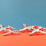 DIE-CAST MODEL —  🇺🇸 TWA (Trans World Airlines) — Boeing 747, L-1011, 767, 727 — Schabak — 1:600 — WITH ORIGINAL BOX —