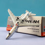 DIE-CAST MODEL — 🇺🇸 Pan American — Boeing 727-100 — Schuco StarJets — 1:500 — WITH ORIGINAL BOX —