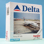 DIE-CAST MODEL — 🇺🇸 Delta Air Lines — Boeing 767-400 — Herpa — 1:500 — WITH ORIGINAL BOX —