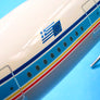 Airbus A300B4 - 🇬🇷 Olympic Airways - exceptionnelle grande maquette professionnelle en résine – Space Models London – 1:100 - 53 × 45 cm