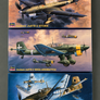 🔥 BUNDLE DEAL — 3 Used/Complete "Hasegawa Junkers Ju 87 " Kits to Build — Special Price