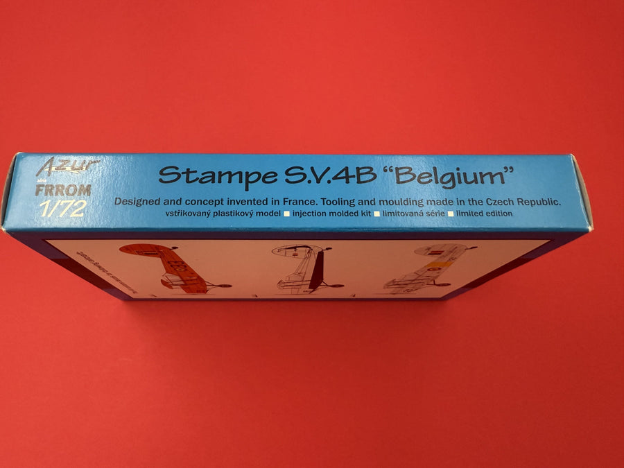 MAQUETTE À MONTER - Stampe S.V.4B Belgium *** NEW OLD STOCK (NOS) UNOPENED ***