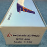 brussels airlines Boeing 737-400 — maquette promotionnelle à assembler — échelle 1:100