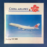 DIE-CAST MODEL — 🇹🇼 China Airlines — Boeing 747-400 — Herpa — 1:500 — WITH ORIGINAL BOX —