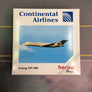 DIE-CAST MODEL — 🇺🇸 Continental Airlines — Boeing 727-200 — Herpa Wings — 1:500 — WITH ORIGINAL BOX —