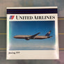 DIE-CAST MODEL — 🇺🇸 United Airlines — Boeing 777 — Herpa — 1:500 — WITH ORIGINAL BOX —