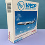 DIE-CAST MODEL — 🇧🇷 VASP Brazilian Airlines — BOEING McDONNELL DOUGLAS MD-11 — HERPA — 1:500 — WITH ORIGINAL BOX —
