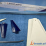 brussels airlines Boeing 737-400 — maquette promotionnelle à assembler — échelle 1:100