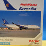 DIE-CAST MODEL — 🇪🇬 EgyptAir — Airbus A340-200 — Herpa — 1:500 — WITH ORIGINAL BOX —
