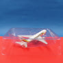 DIE-CAST MODEL — 🇿🇼 Air Zimbabwe — Boeing 767-200 — Herpa — 1:500 — WITH ORIGINAL BOX —