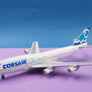 DIE-CAST MODEL — 🇫🇷 Corsair — Boeing 747-300 — Herpa — 1:500 — WITH ORIGINAL BOX —