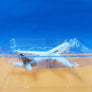 DIE-CAST MODEL — ✈️ Lufthansa 'Star Alliance' — Airbus A340-200 — Herpa — 1:500 — WITH ORIGINAL BOX —