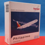 DIE-CAST MODEL — 🇵🇭 Philippine Airlines — Airbus A340-300 — Herpa — 1:500 — WITH ORIGINAL BOX —