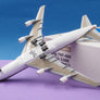 DIE-CAST MODEL — 🇰🇷 Asiana Airlines — Boeing 747-400 — Herpa Wings — 1:500 — WITH ORIGINAL BOX —
