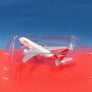 DIE-CAST MODEL — 🇦🇺 Qantas — Boeing 767-238 ER — Herpa — 1:500 — WITH ORIGINAL BOX —