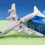 DIE-CAST MODEL — 🇳🇿 Air New Zealand — Boeing 747-400 — Schabak — 1:600 — WITH ORIGINAL BOX —