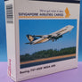DIE-CAST MODEL — 🇸🇬 Singapore Airlines Cargo — Boeing 747-400F MEGA ARK — Herpa — 1:500 — WITH ORIGINAL BOX —