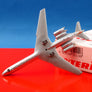 DIE-CAST MODEL — 🇩🇪 Interflug — Ilyushin IL-62 — Schabak — 1:600 — WITH ORIGINAL BOX —