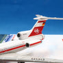 DIE-CAST MODEL — 🇩🇪 Interflug — Tupolev TU-154M — Interflug — 1:400 — WITH ORIGINAL BOX —