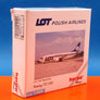 DIE-CAST MODEL — 🇵🇱 LOT Polish Airlines — Boeing 737-300 — Herpa — 1:500 — WITH ORIGINAL BOX —