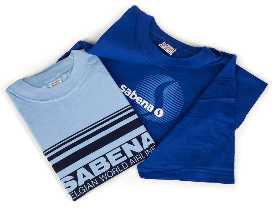 Two Sabena Airlines' T - shirt