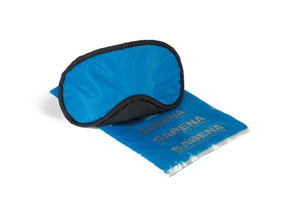 Sabena Airlines' plastic bag containing a sleeping mask
