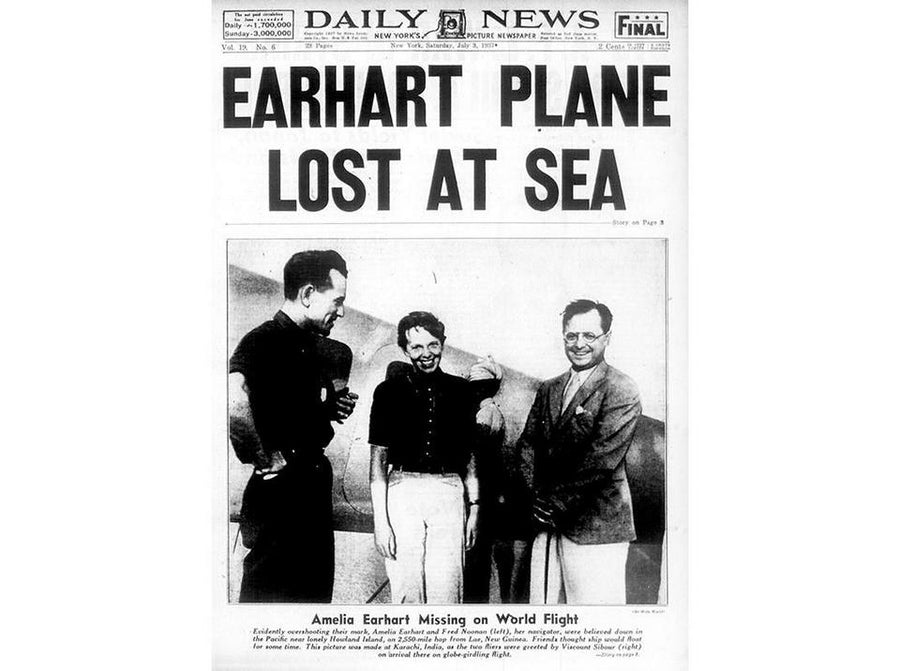 mission double ( la fin du mystère Amelia Earhart )