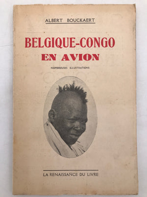 BELGIQUE-CONGO EN AVION (Bon état)