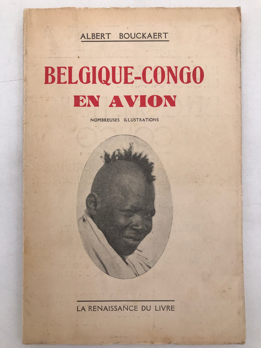 BELGIQUE-CONGO EN AVION (Bon état)