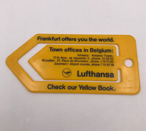 Lufthansa bookmark
