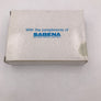 Sabena Airlines' alarm clock / calculator in its box