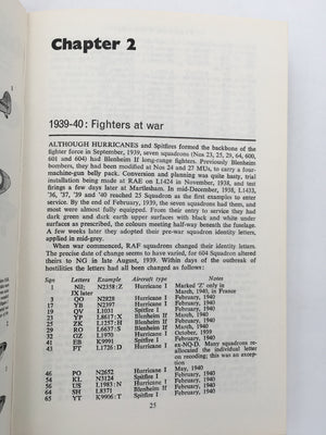 fighting colours : RAF Fighter Camouflage and markings, 1937 - 1969 ***50% OFF Slightly damaged dust jacket***