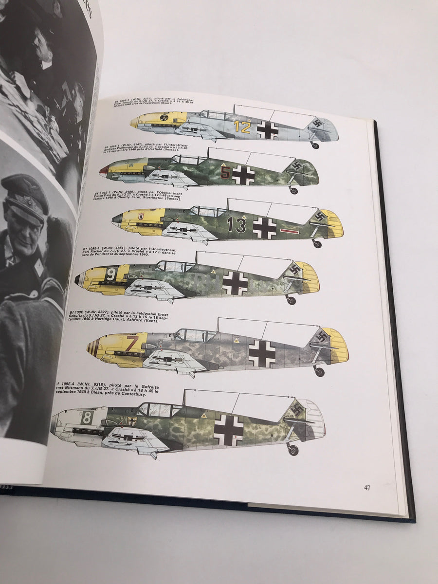 LES MESSERSCHMITT DANS LA BATAILLE D'ANGLETERRE