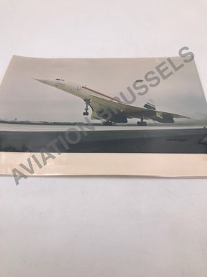 PHOTO : Concorde ( British Aircraft Corporation - Sud - Aviation France ) au décollage