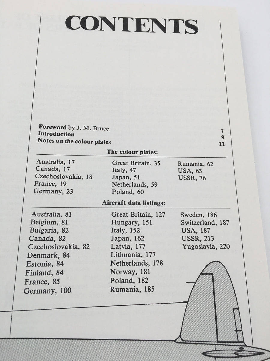 COMBAT AIRCRAFT OF WORLD WAR TWO