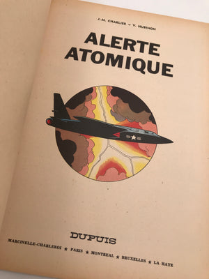 ** RARE **  LES AVENTURES DE BUCK DANNY - ALERTE ATOMIQUE  (E.O., 1967)