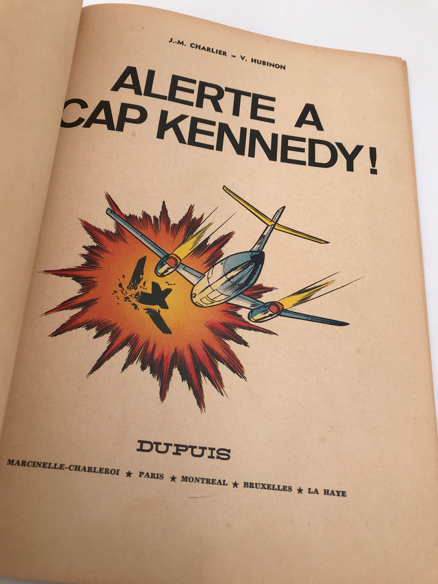LES AVENTURES DE BUCK DANNY - ALERTE À CAP KENNEDY !  (E.O., 1965)