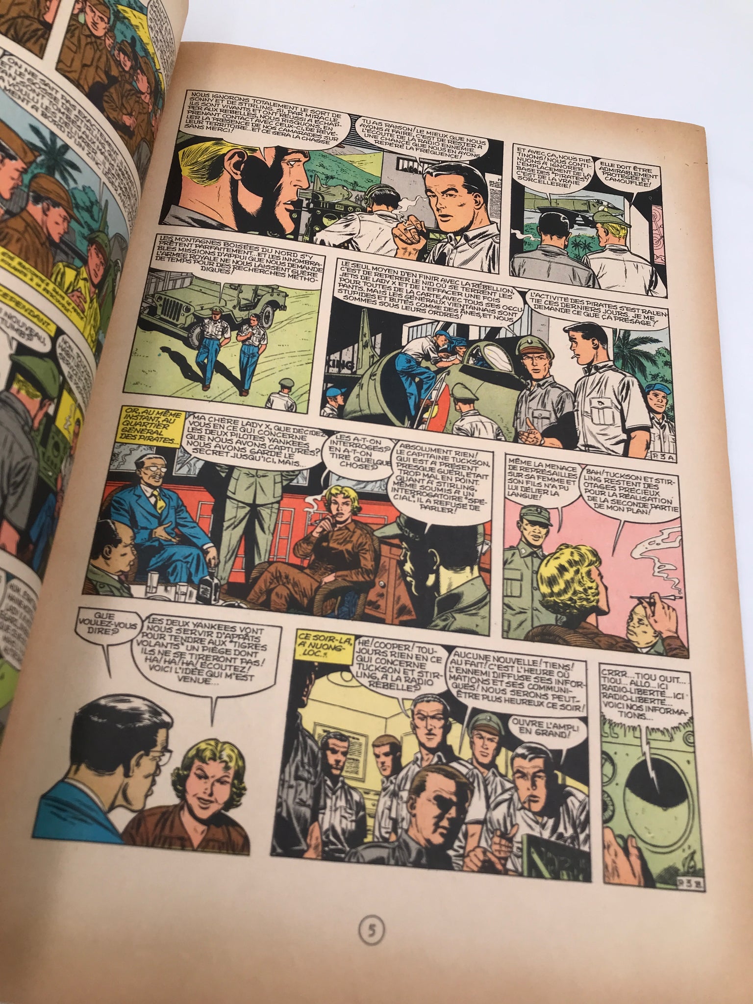 ** RARE ** LES AVENTURES DE BUCK DANNY TIGRES VOLANTS CONTRE PIRATES