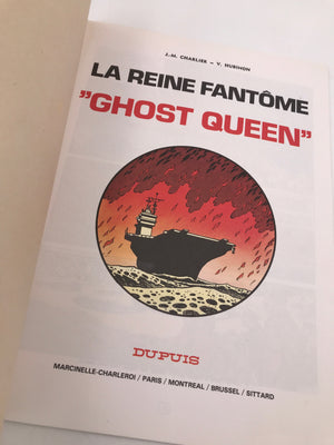 LES AVENTURES DE BUCK DANNY - LA REINE FANTÔME "GHOST QUEEN"  (E.O., 1979)