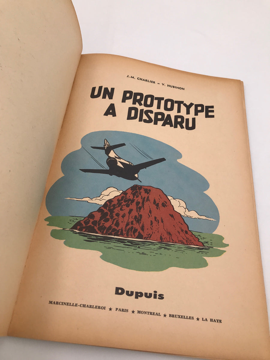 LES AVENTURES DE BUCK DANNY - UN PROTOTYPE A DISPARU  (E.O., 1960)
