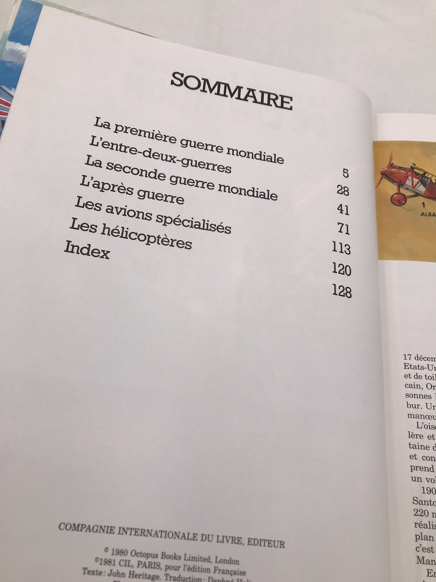 Le monde fantastique DE L'AVIATION