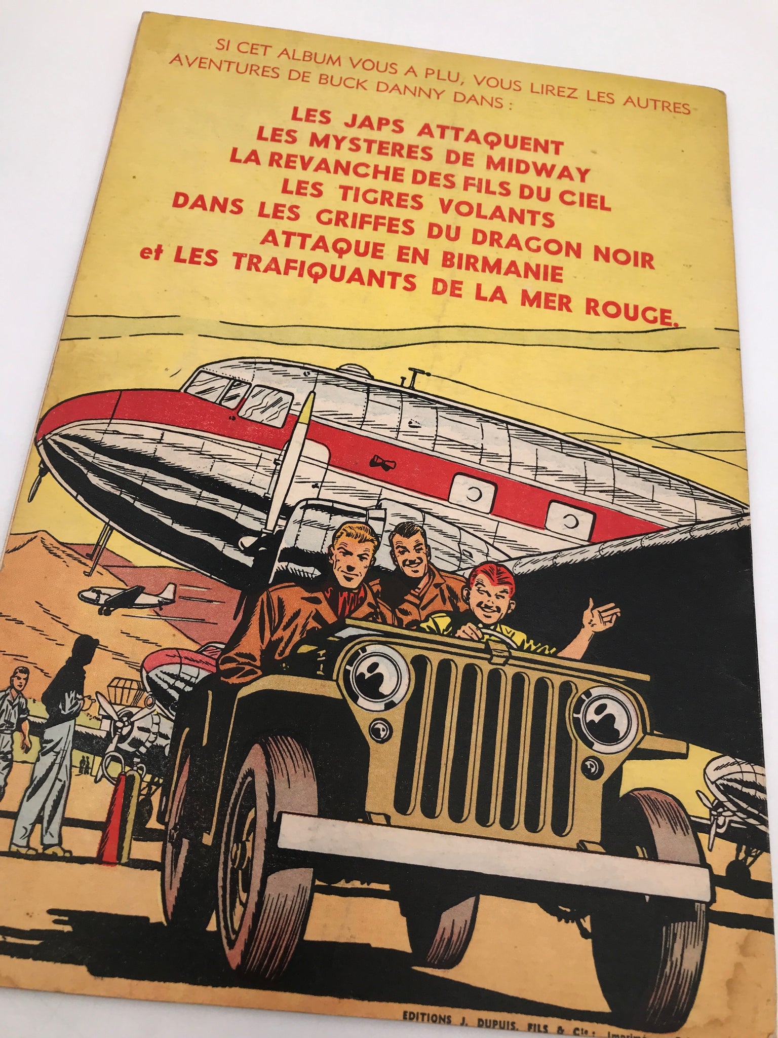 LES NOUVELLES AVENTURES DE BUCK DANNY LES PIRATES DU DÉSERT (E.O. 1