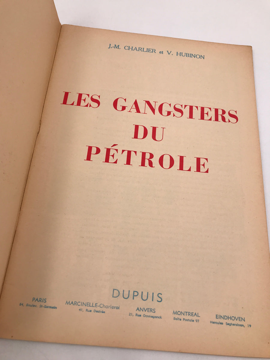 LES NOUVELLES AVENTURES DE BUCK DANNY - LES GANGSTERS DU PÉTROLE (E.O. 1953)