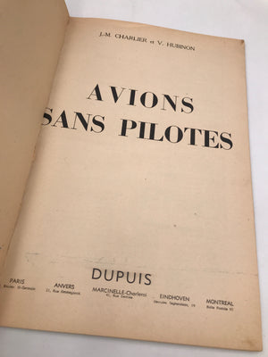 LES AVENTURES DE BUCK DANNY - AVIONS SANS PILOTES