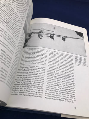 Wings across the world : An Illustrated History of British Airways Used Like New  *** MINT ****